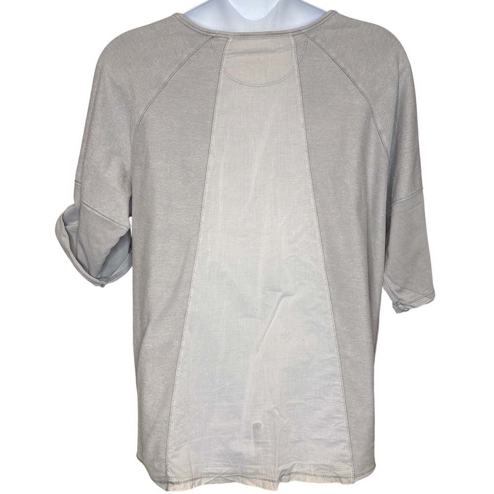Calvin Klein Performance Womens Gray Split Neck R… - image 2
